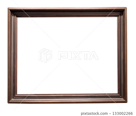 usual horizontal dark brown wooden painting frame usual horizontal dark brown wooden painting frame 133002266