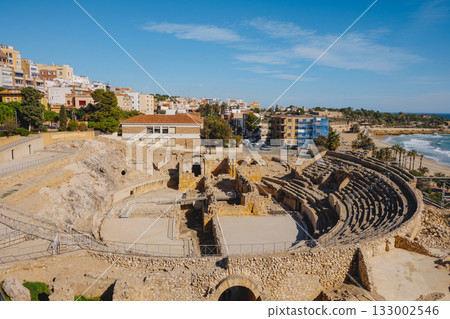 the Roman amphitheatre of Tarragona, Spain 133002546