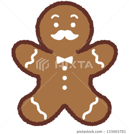 Simple Gingerbread Man Simple Gingerbread Man 133003781