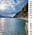 Scenic view of Lake Thun Thunersee in Switzerland 133003842