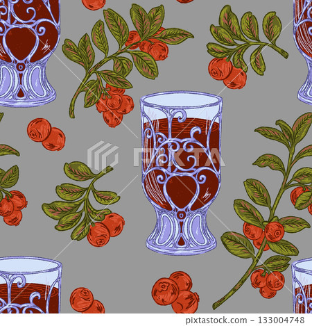 seamless pattern with beer seamless pattern with beer 133004748