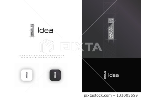 Blueprint Architect Logo, Technical Sketch Architectural LogoType, Crosshatch Grid Letter I. Building Construct Company Monogram, Real Estate, Architect Engineer Branding. Vector Logos Alphabet Font Blueprint Architect Logo, Technical Sketch Architectural LogoType, Crosshatch Grid Letter I. Building Construct Company Monogram, Real Estate, Architect Engineer Branding. Vector Logos Alphabet Font 133005659