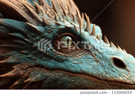 Dragon close up Dragon close up 133006059