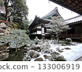 Snow scene at Yanagidani Kannon Temple and Yokokuji Temple (Nagaokakyo City, Kyoto Prefecture) 133006919
