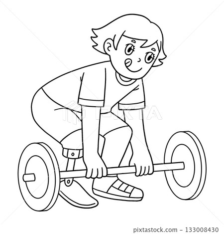 Inclusive and Adaptive Sports Girl Power Lifting Inclusive and Adaptive Sports Girl Power Lifting 133008430