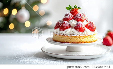 草莓酥餅冬季甜點圖片 133009541