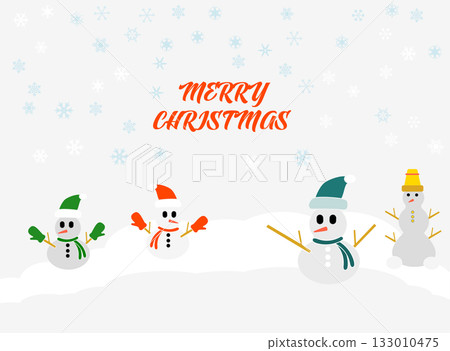 Christmas Winter Scene Christmas Winter Scene 133010475