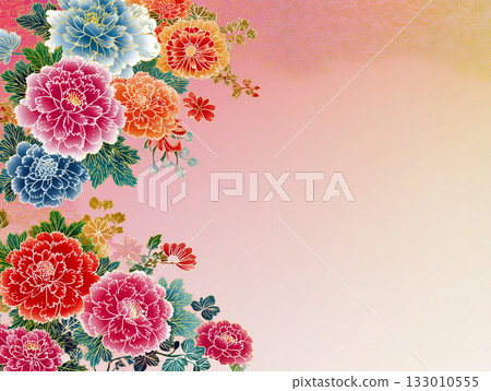 Calm Japanese-style pattern 133010555