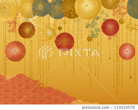 Calm Japanese-style pattern 133010570