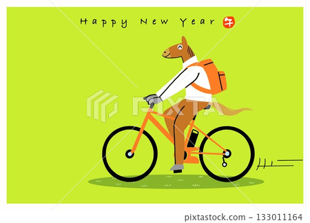 Year of the Horse New Year's card Year of the Horse New Year's card material Illustration Year of the Horse New Year's card Year of the Horse New Year's card material Illustration 133011164