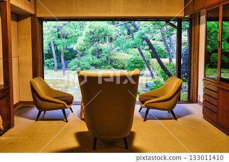 Japanese garden from the guest room 133011410