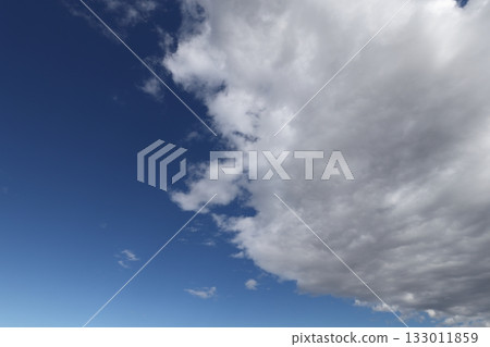 blue sky and white clouds blue sky and white clouds 133011859