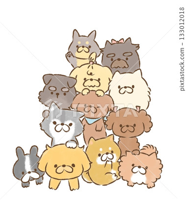 Dog gathering Dog gathering 133012018