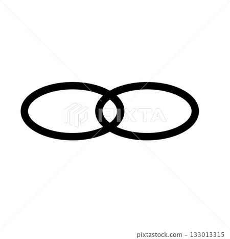 overlapping circle symbol overlapping circle symbol 133013315