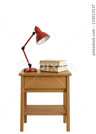 table lamp isolated on the white background 133013537
