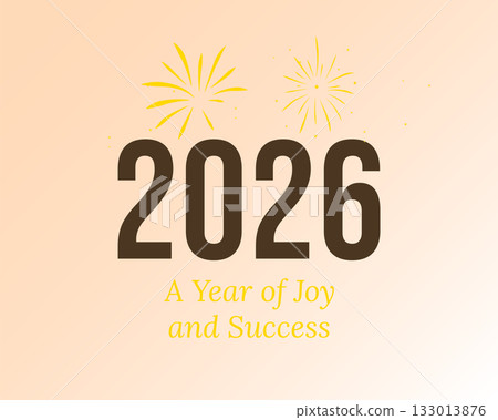 2026 new year celebration card 2026 new year celebration card 133013876