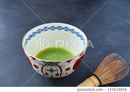 Japanese tea ceremony - Copy space available 133014656