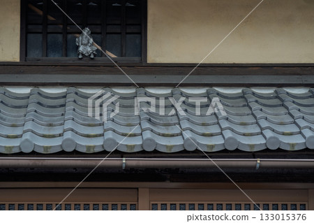 拍攝安放在屋頂上用來驅邪避兇的守護神－聖鬼神 133015376