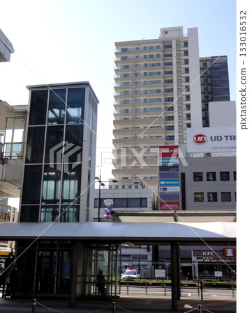 Ageo Station Street Wheelchair elevator 133016532