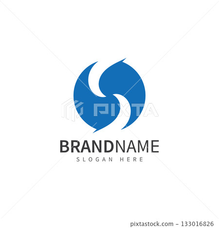 s letter logo s blue logo template vector illustration icon s letter logo s blue logo template vector illustration icon 133016826