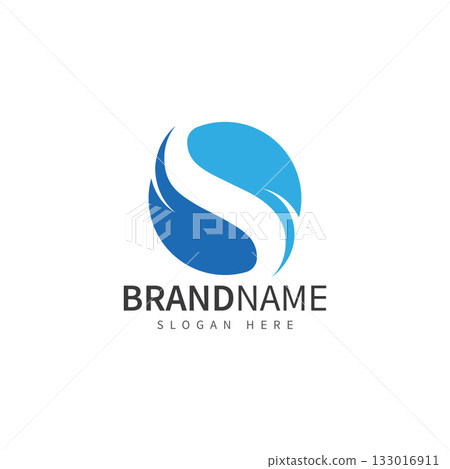 s letter logo s blue logo template vector illustration icon s letter logo s blue logo template vector illustration icon 133016911