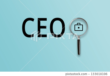 CEO acronym for chief executive officer, HR recruitment concept CEO acronym for chief executive officer, HR recruitment concept 133018106