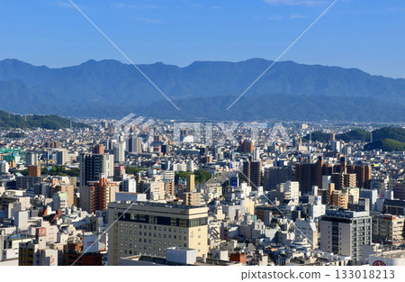 從松山城向南眺望（愛媛縣松山市） 133018213