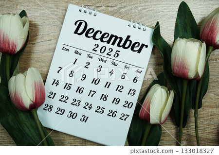 December 2025 annual monthly desk calendar for planning and management December 2025 annual monthly desk calendar for planning and management 133018327