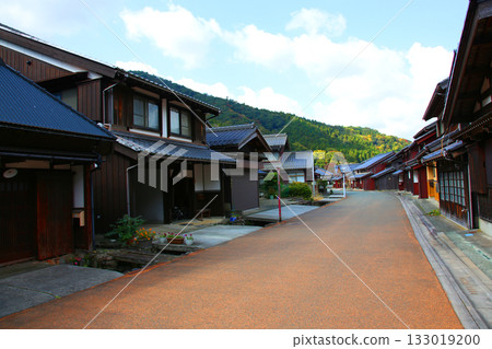 熊川宿、驛站町、若狹鯰街道 熊川宿、鯰街道、若狹、熊川、福井縣若狹町、福井縣三方上郡、舊鯰街道 133019200