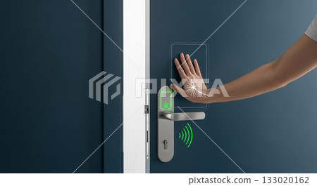 Vein pattern biometric authentication opens the door to the future 133020162