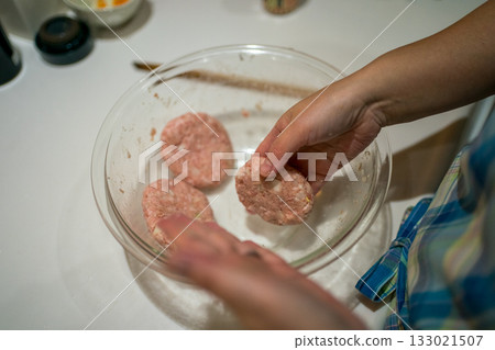 手工漢堡 133021507