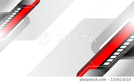 Modern Red and Gray Abstract Geometric Vector Background with Diagonal Lines and Futuristic Shapes for Technology or Business Design Modern Red and Gray Abstract Geometric Vector Background with Diagonal Lines and Futuristic Shapes for Technology or Business Design 133021610