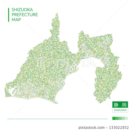 靜岡縣地圖:靜岡(點狀圖) 靜岡縣地圖:靜岡(點狀圖) 133022852