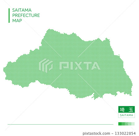 埼玉縣地圖 - 埼玉（點） 133022854