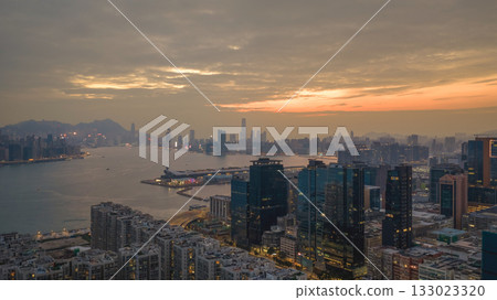 Nov 2 2025 Night View Of Kwun Tong Hong Kong Skyline Nov 2 2025 Night View Of Kwun Tong Hong Kong Skyline 133023320