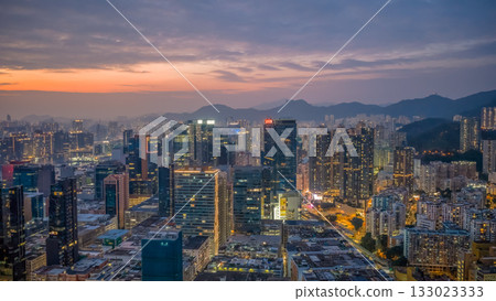 Nov 2 2025 Kwun Tong Cityscape in Soft Evening Light Nov 2 2025 Kwun Tong Cityscape in Soft Evening Light 133023333