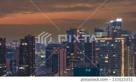 Nov 2 2025 Kwun Tong Night Office Buildings In Hong Kong Nov 2 2025 Kwun Tong Night Office Buildings In Hong Kong 133023351