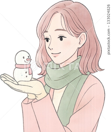 A subtle line drawing illustration A subtle line drawing illustration 133024826