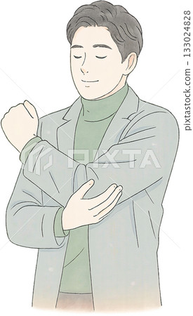 A subtle line drawing illustration A subtle line drawing illustration 133024828