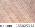 Wood-grain floor sheet 133025348