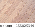 Wood-grain floor sheet 133025349