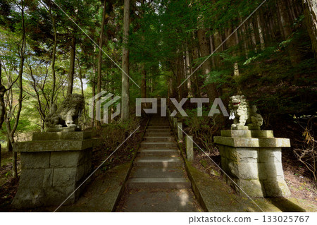 石割神社的長階梯 石割神社的長階梯 133025767