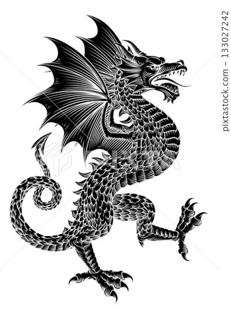 Heraldry Wyvern Heraldic Coat of Arms Dragon Heraldry Wyvern Heraldic Coat of Arms Dragon 133027242