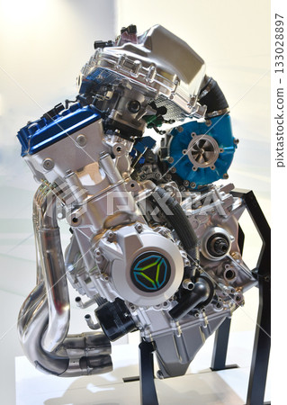 Motorcycle hydrogen engine 133028897