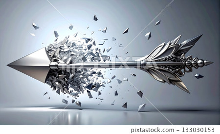 Abstract silver metal background Abstract silver metal background 133030153