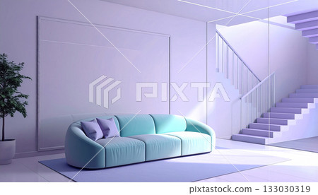 Living room sofa interior 133030319