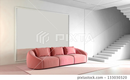 Living room sofa interior 133030320