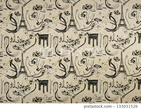 墨跡巴黎－艾菲爾鐵塔的一筆 133031526