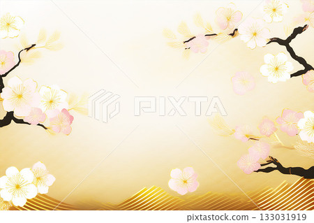 Sakura plum 133031919