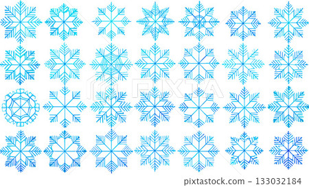 Crystal of snow Crystal of snow 133032184